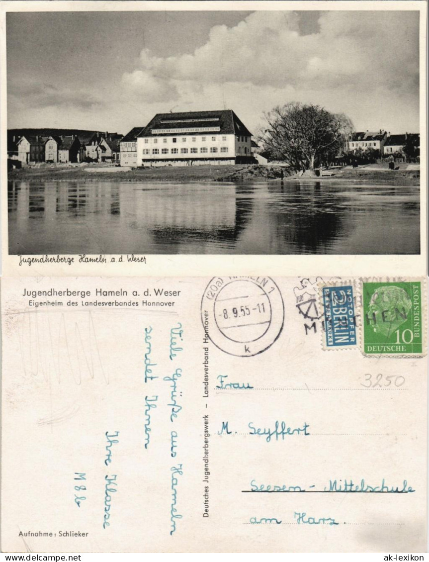 Hameln Jugendherberge Eigenheim Des Landesverbandes Hannover 1955 - Hameln (Pyrmont)