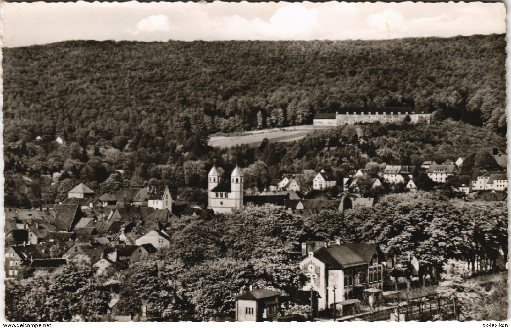 Ansichtskarte Bad Gandersheim Stadt Panorama 1965 - Bad Gandersheim