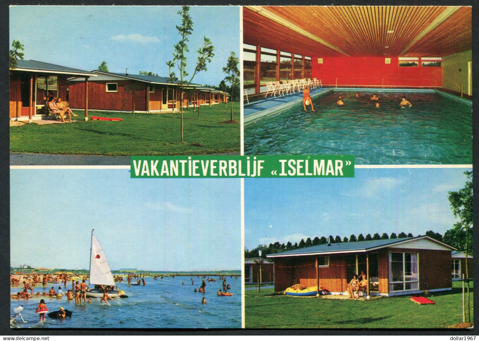 Kantine Iselmar - Snacks En Souvernirs Lemmer , Tel: 2100 -  Not USED   - 2 Scans For Condition.(Originalscan !!) - Lemmer