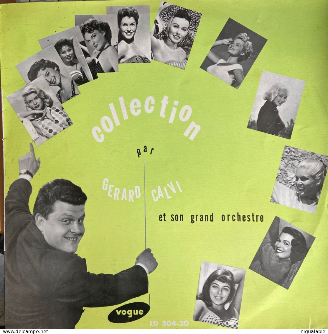Gérard Calvi Et Son Grand Orchestre* - Collection (LP) Vogue VG / VG+ - Sonstige - Franz. Chansons