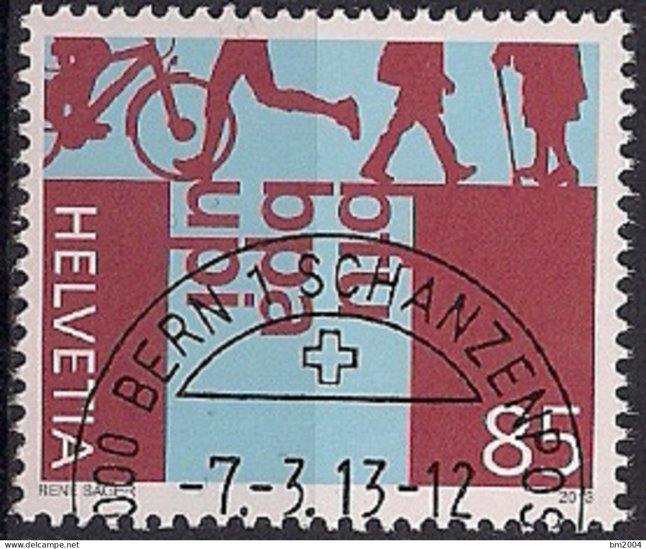 2013 Schweiz   Mi. 2283 FD-used . 75 Jahre Beratungsstelle Für Unfallverhütung (BFU - Gebraucht