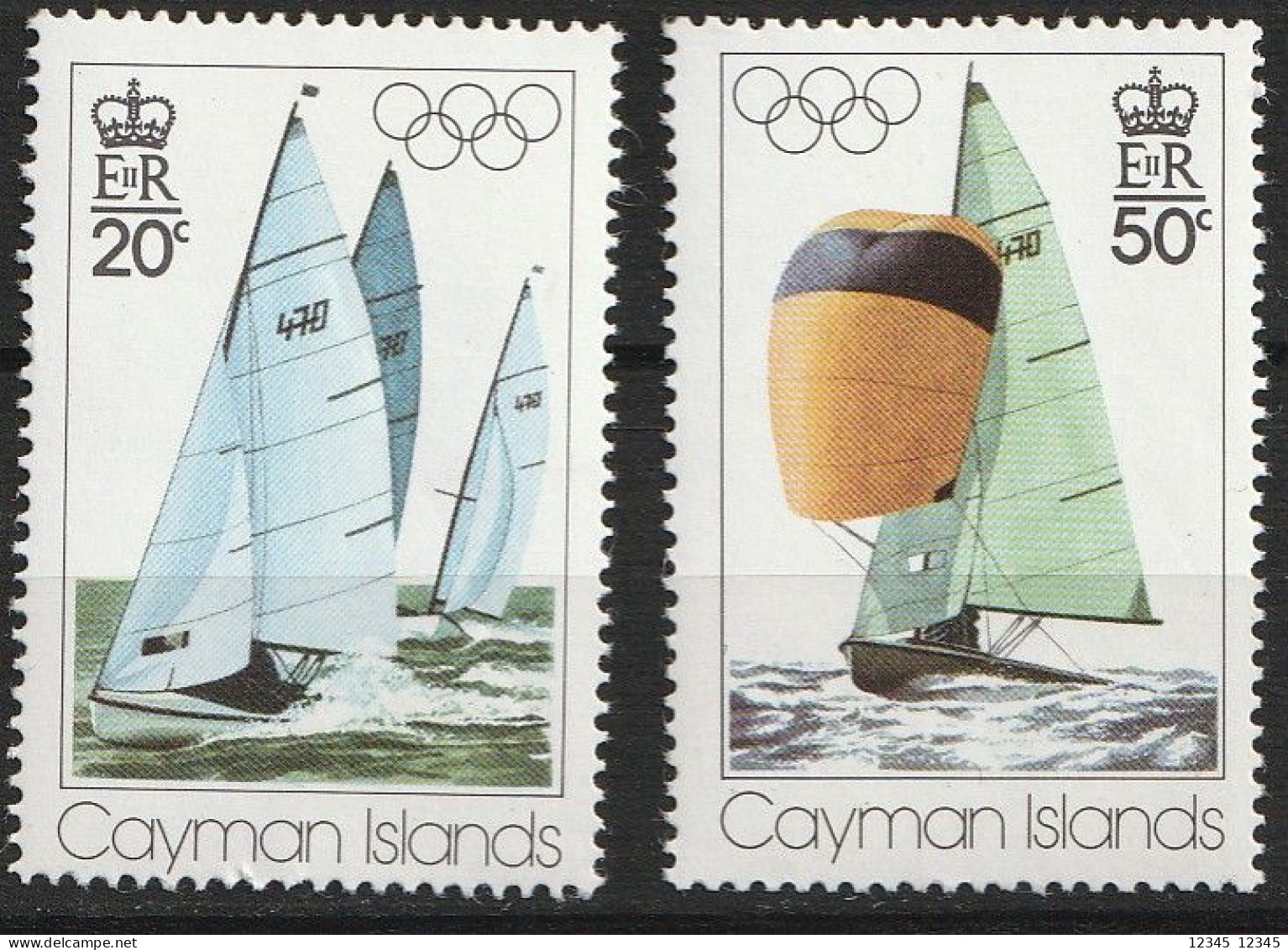 Kaaiman Eilanden 1976, Postfris MNH, Olympic Games - Iles Caïmans