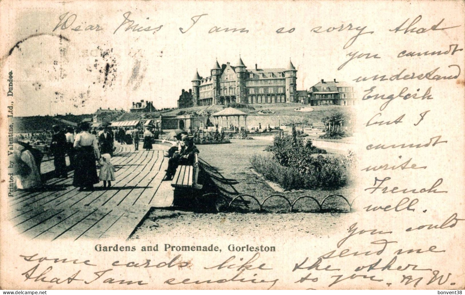 K0104 - ROYAUME UNI - Gardens And Promenade - Gorleston - Jardins Et Promenade - Autres & Non Classés