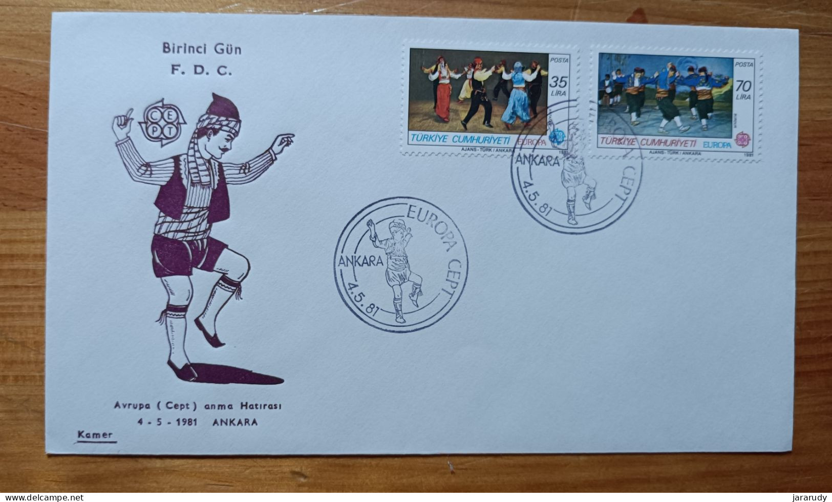 TURQUÍA EUROPA CEPT 1981 FDC/SPD MNH - FDC