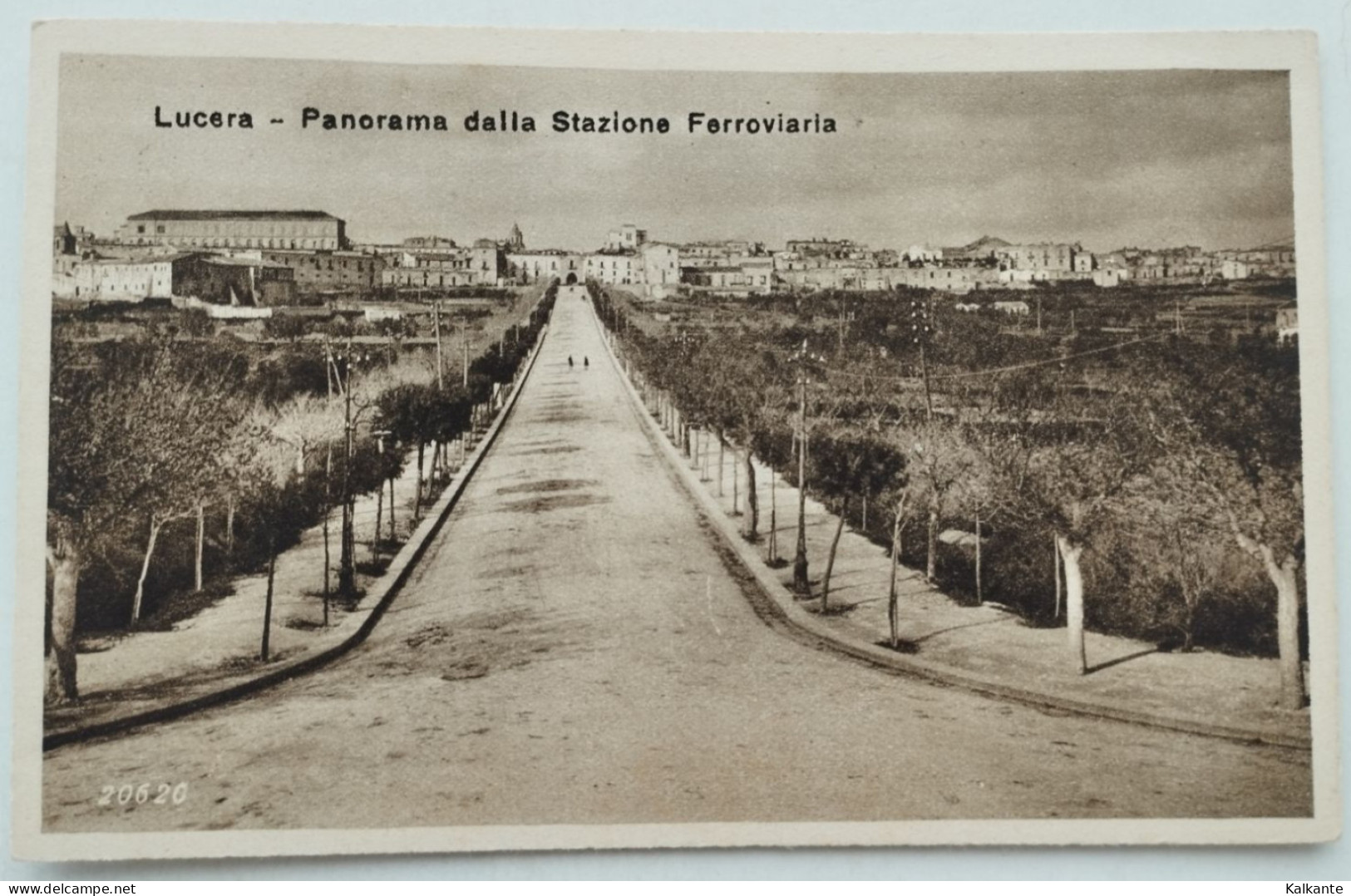 LUCERA (Foggia) - Panorama Dalla Stazione Ferroviaria - Autres & Non Classés