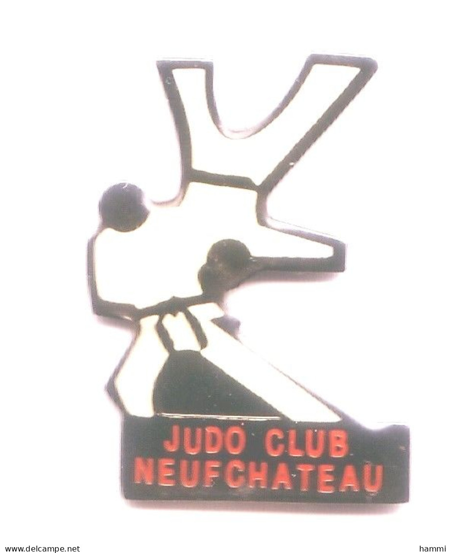 C118 Pin's JUDO CLUB NEUFCHATEAU VOSGES ACHAT IMMEDIAT - Judo
