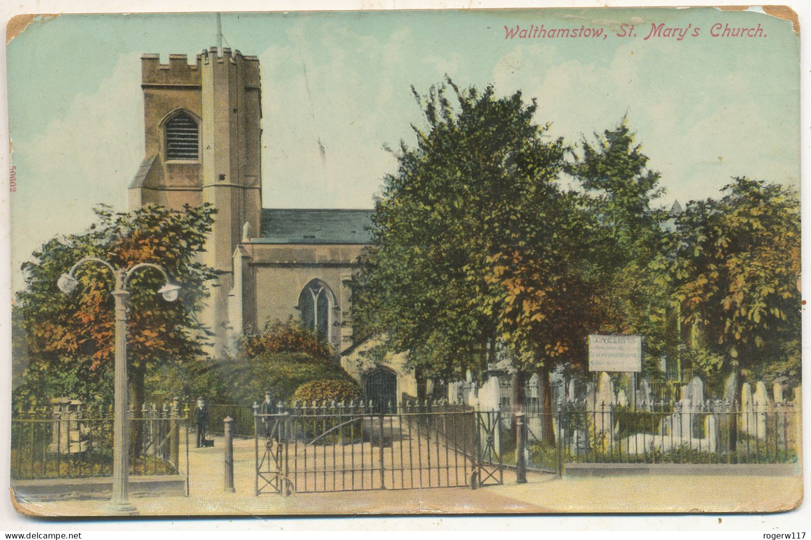 Walthamstow, St. Mary’s Church, 1910 Postcard - Sonstige & Ohne Zuordnung