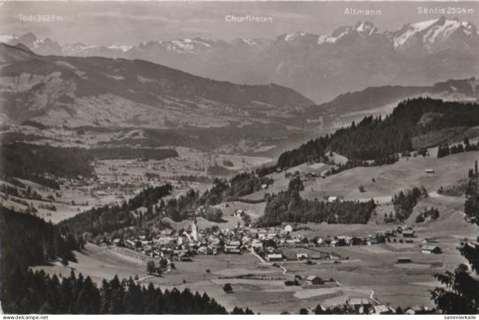 10252 - Oberstaufen - Blick Von Der Juget - 1959 - Oberstaufen