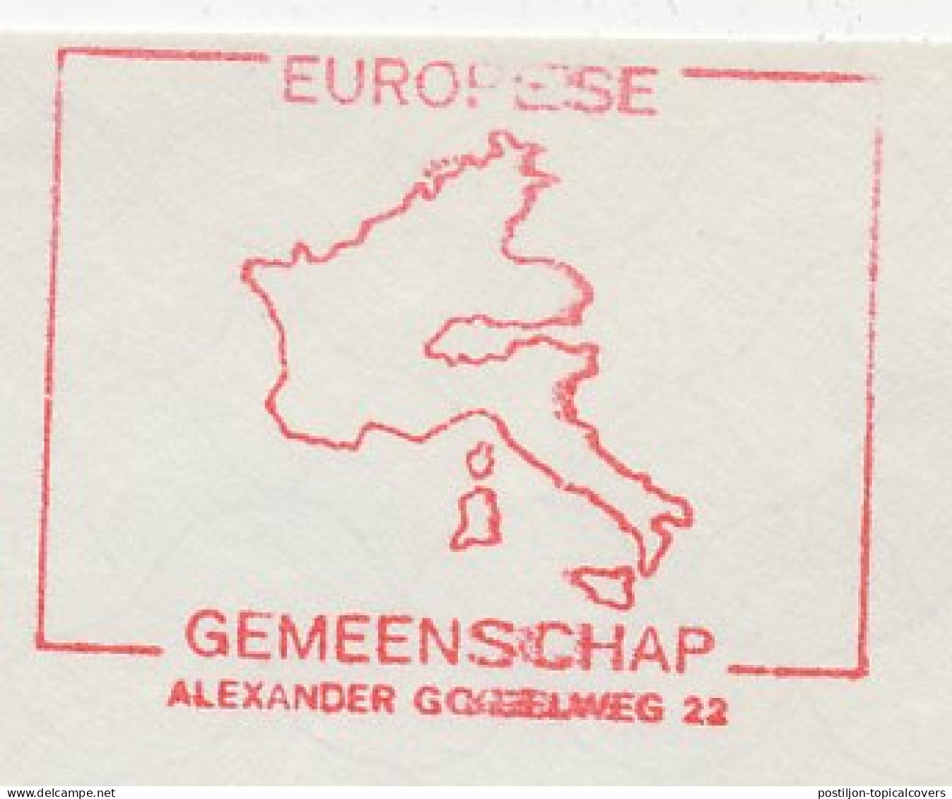 Meter Cut Netherlands 1965 European Community - Europese Instellingen
