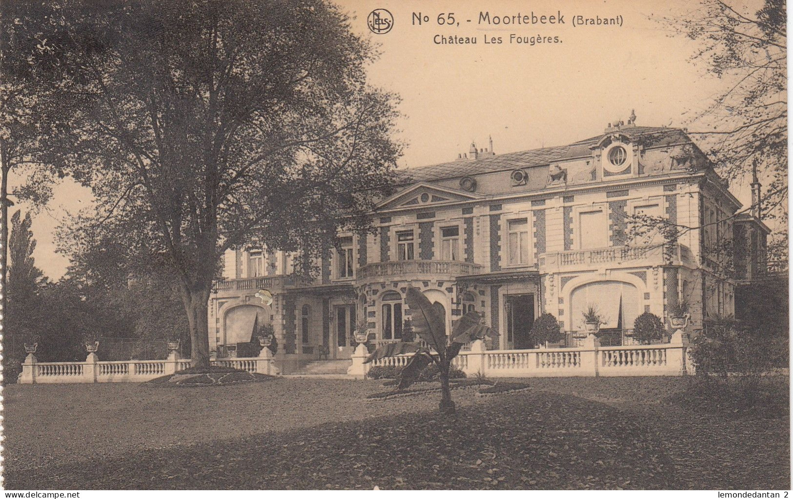 Moortebeek. - Château Les Fougères - Anderlecht