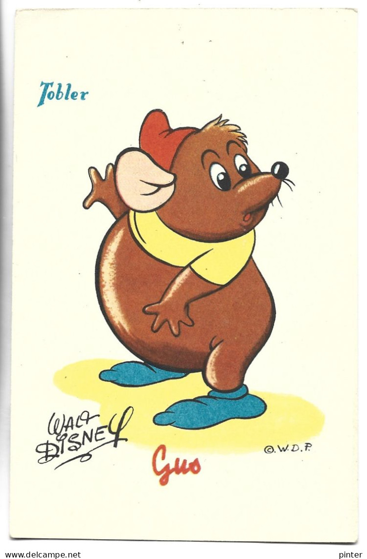 WALT DISNEY - GUS - TOBLER - Altri & Non Classificati