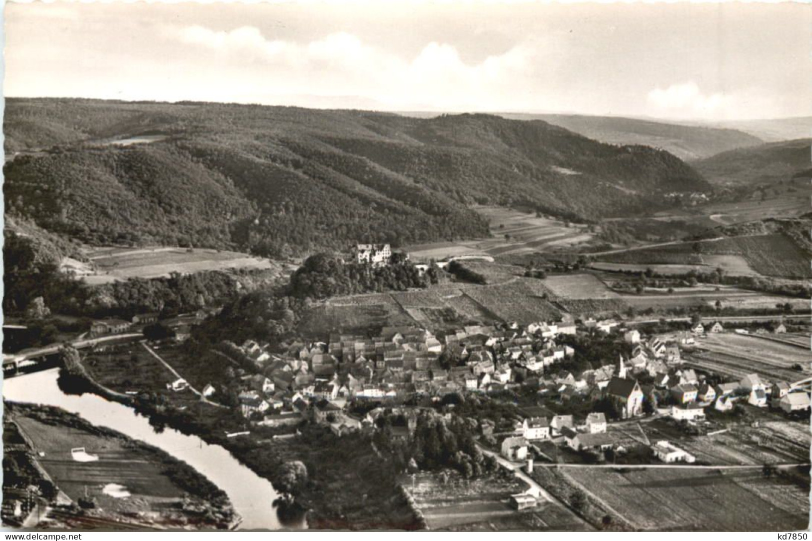 Blick Vom Rotenfels Auf Ebernburg - Bad Muenster A. Stein - Ebernburg