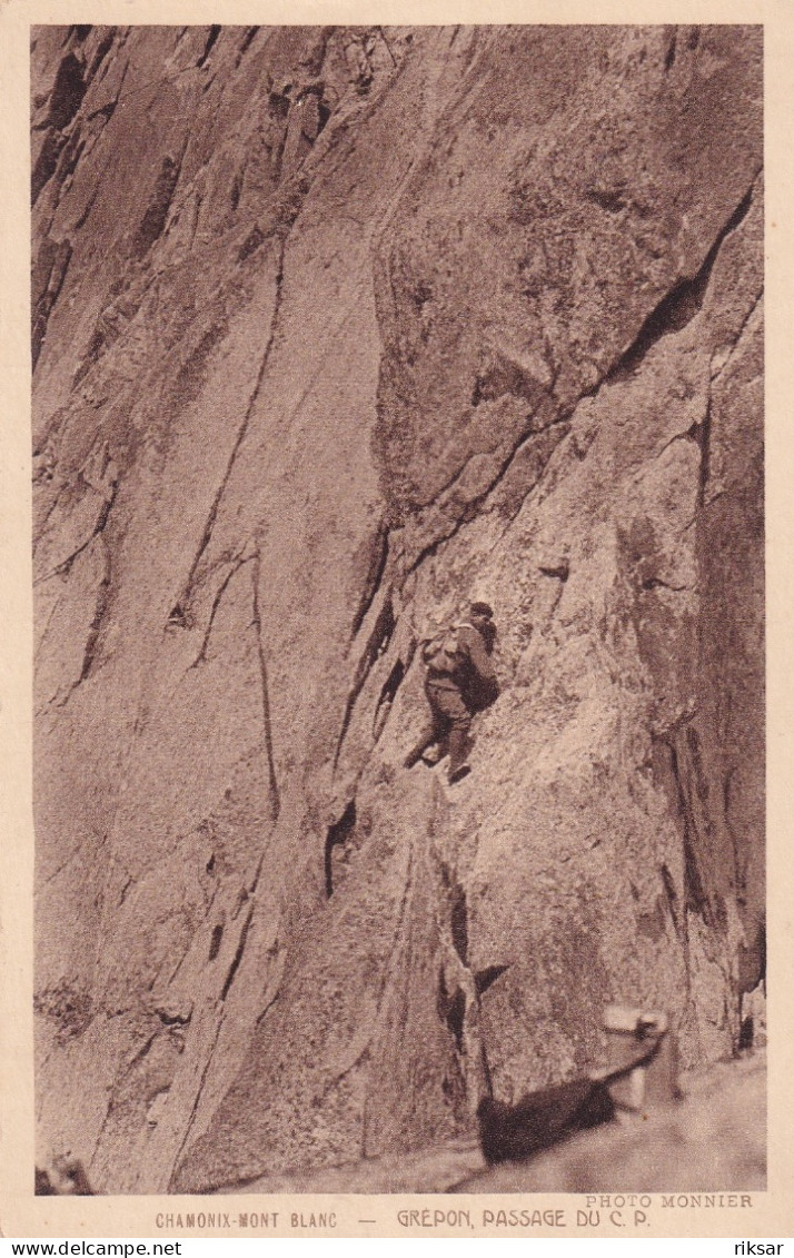 ESCALADE(CHAMONIX) - Alpinisme