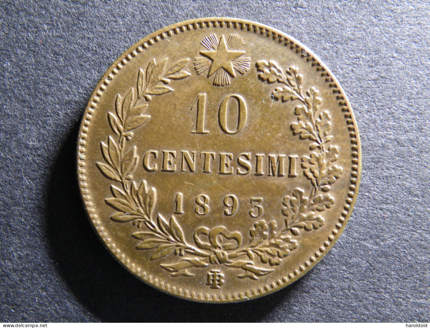 ITALIE - 10 CENTESIMI 1893 B/1 SUP - 1878-1900 : Umberto I.