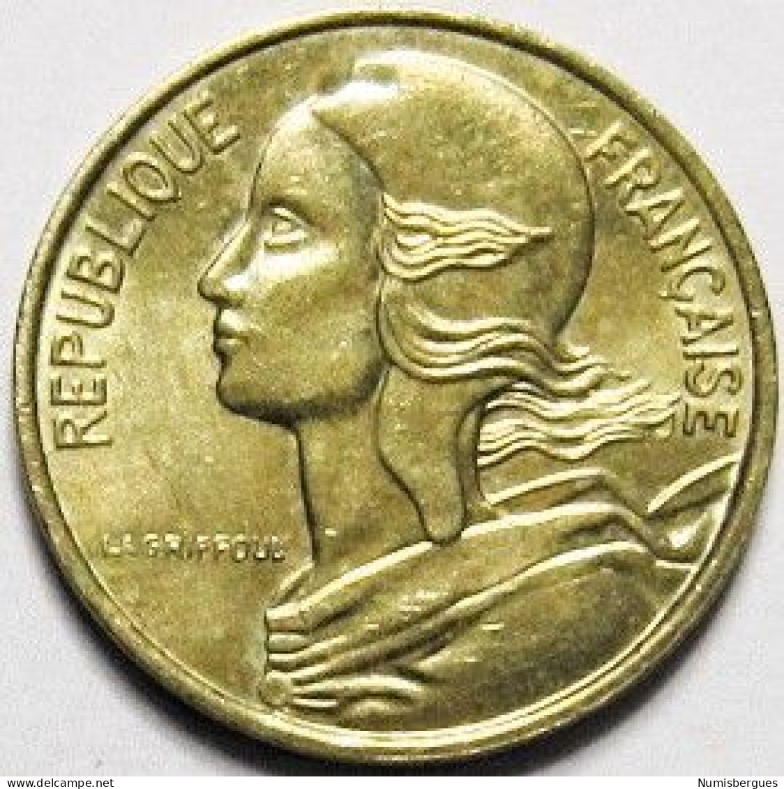 Pièce De Monnaie 5 Centimes Marianne 1987 - 5 Centimes