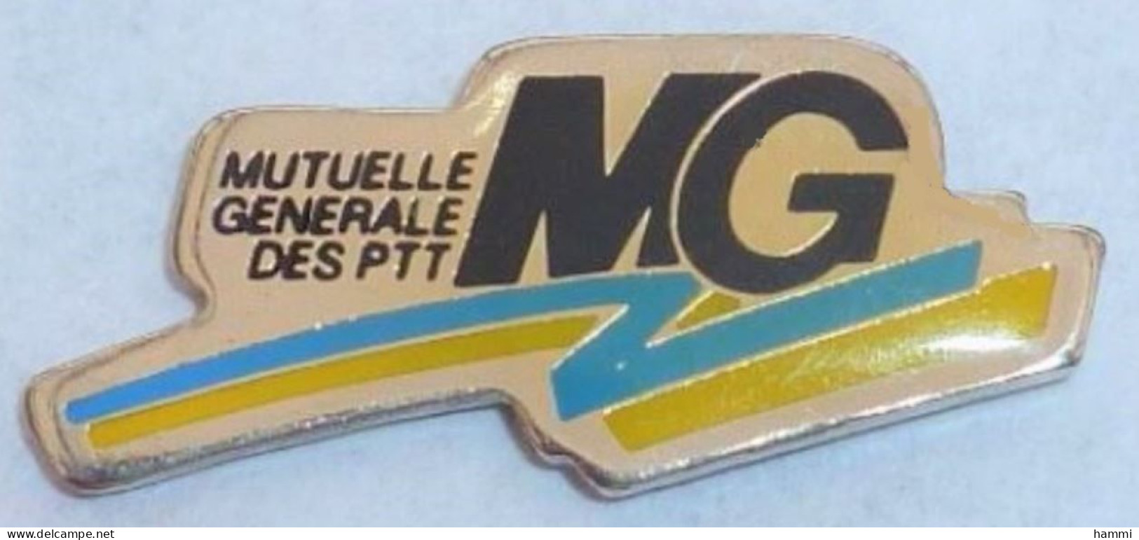 DD224 Pin's LA POSTE PTT MG Mutuelle Générale Des PTT ASSURANCE Achat Immédiat - Postes