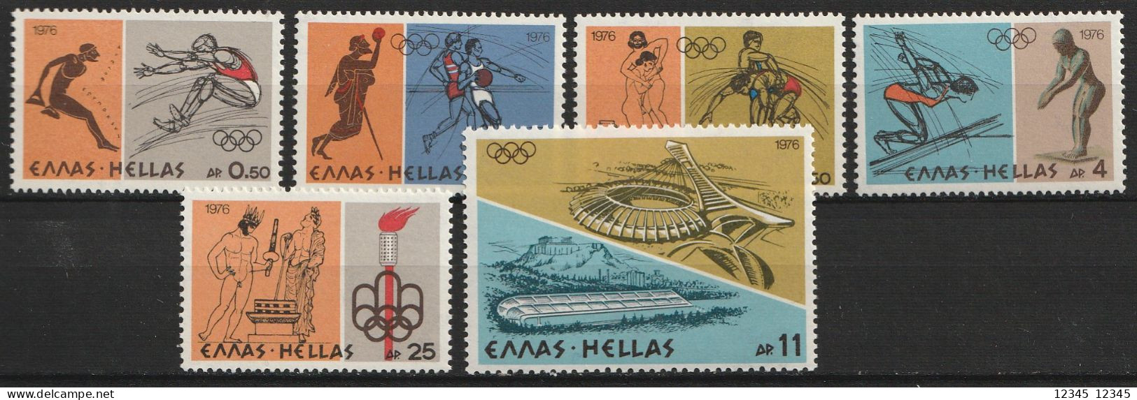 Griekenland 1976, Postfris MNH, Olympic Games - Neufs