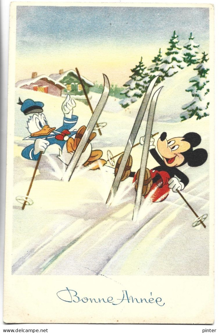 WALT DISNEY - MICKEY Et DONALD - Bonne Année - Altri & Non Classificati