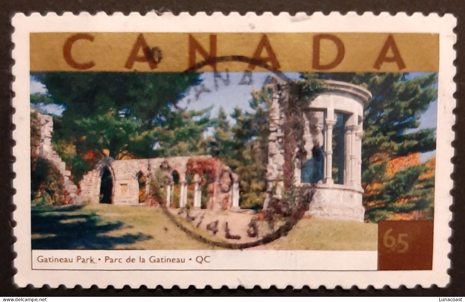 Canada 2003 USED Sc.#1989e  65c  Tourist Attractions, Gatineau Park - Usati