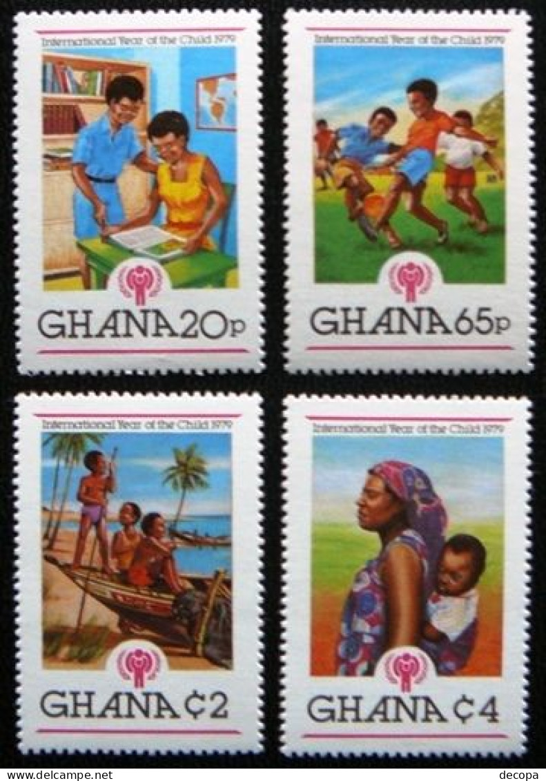 (dcth-072)  Int. Year Of The Child   Mi 805-08    MNH - Otros & Sin Clasificación