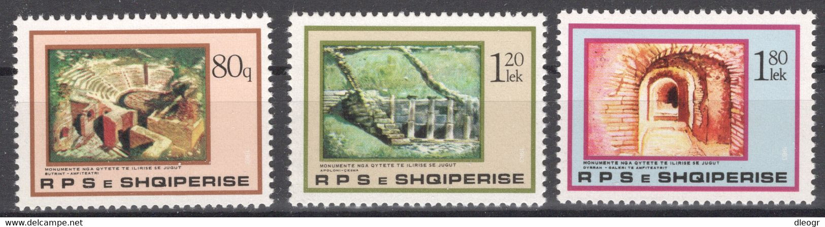 Albania 1983 Greco-Roman Ruins Of Illyria MNH VF - Albania