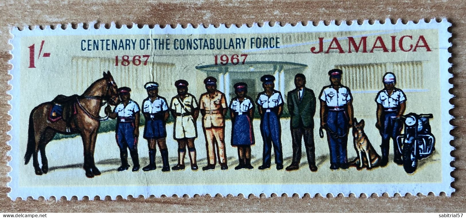 JAMAICA 1967 Used / Police / Constabulary / Motorcycles / Motorrader / Motocyclettes - Motorbikes