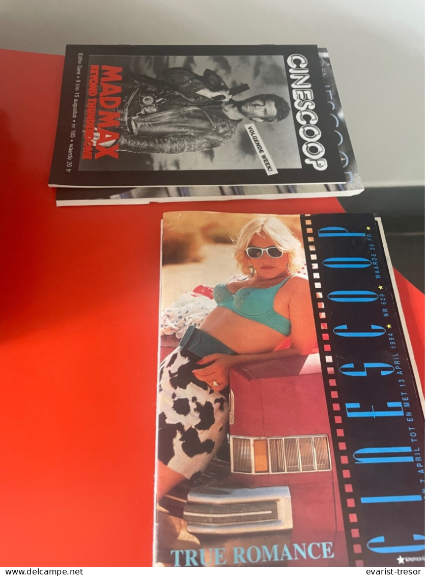 210 Magazines Gentse Bioscoop Cinema Film Cinescoop 1985-1999 Gent Publiciteit - Autres Formats