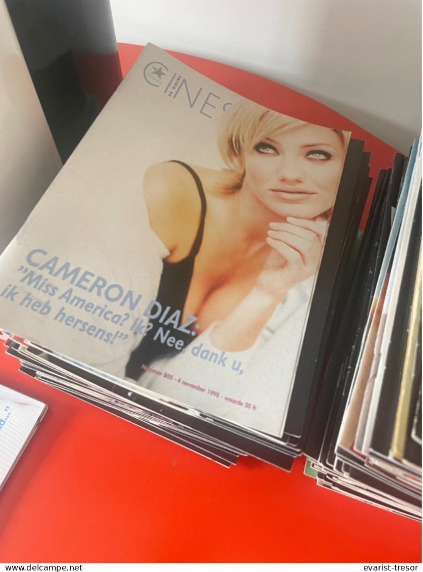 210 Magazines Gentse Bioscoop Cinema Film Cinescoop 1985-1999 Gent Publiciteit - Autres Formats