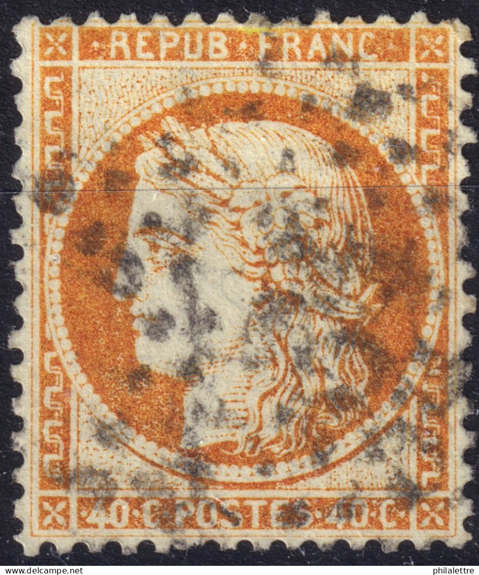 FRANCE - Étoile 34 De Paris Sur Yv. 38 40c Siège (cote 160€) - B/TB - 1849-1876: Classic Period