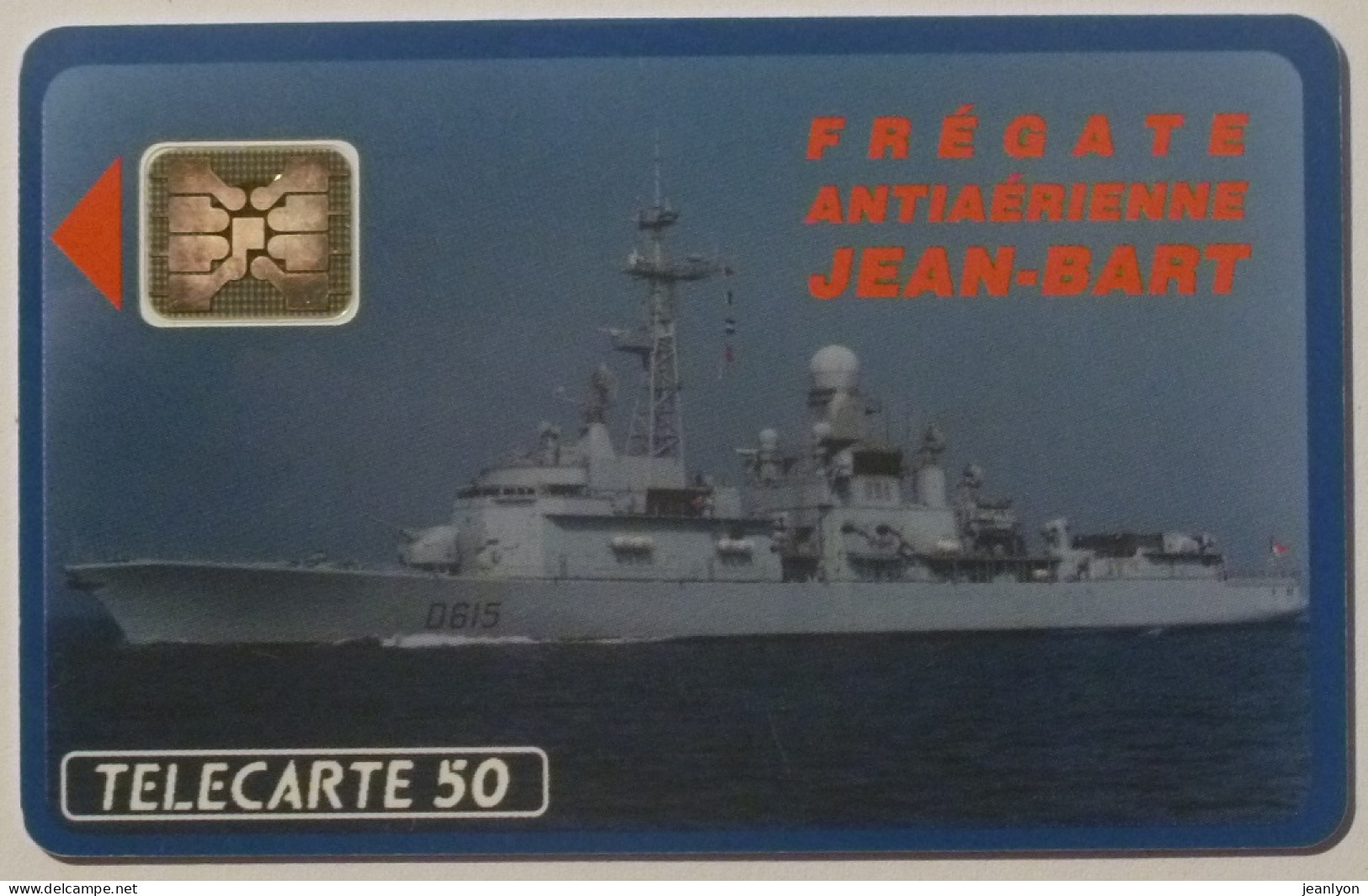 BATEAU / FREGATE ANTIAERIENNE JEAN BART - Télécarte Privée 50 Unités Utilisée - Boten