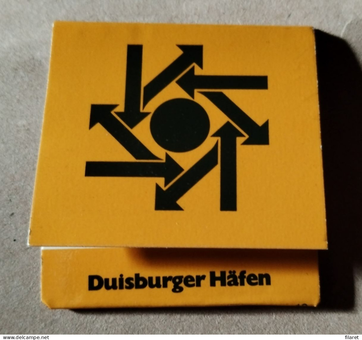 DUISBURG HARBOUR,MATCHBOOK,BOOKMATCH - Luciferdozen