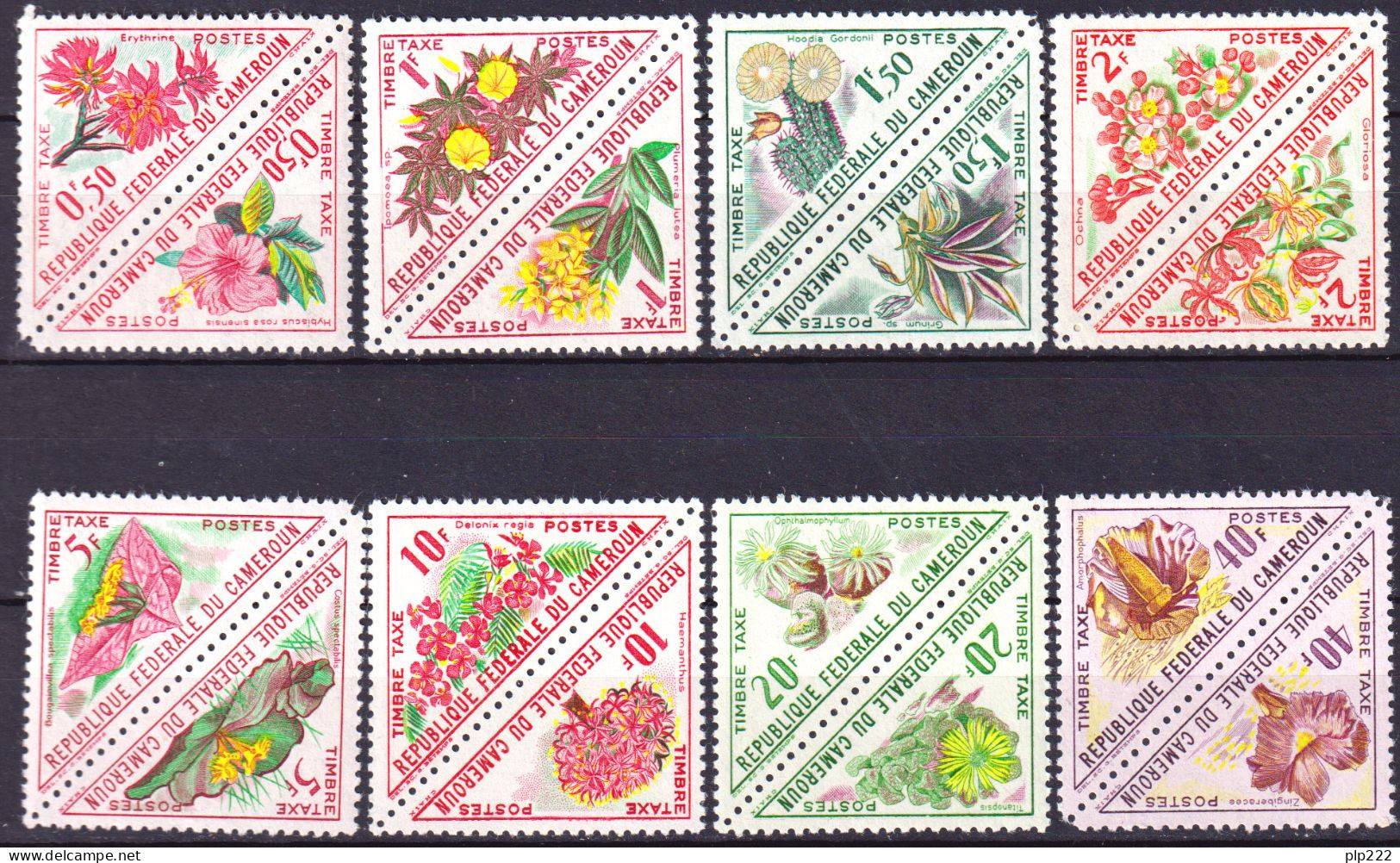 Camerun 1963 Segnatasse Y.T.35/50 **/MNH VF/F - Unused Stamps