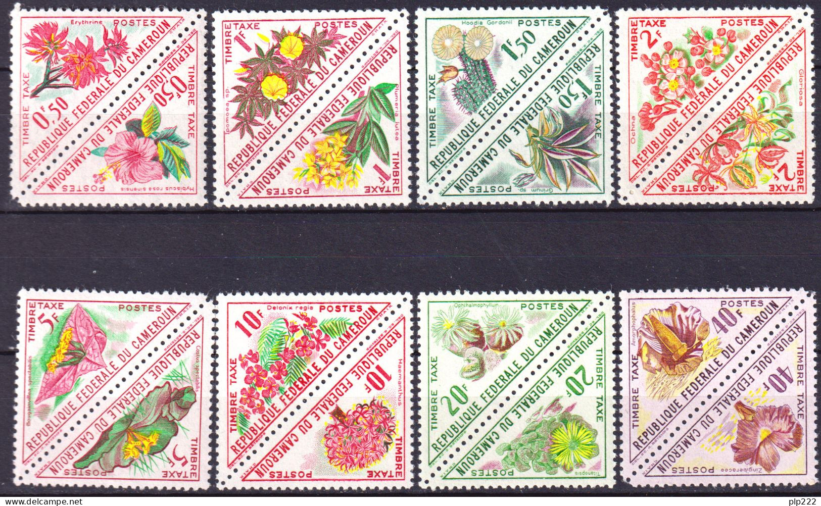 Camerun 1963 Segnatasse Y.T.35/50 **/MNH VF/F - Neufs