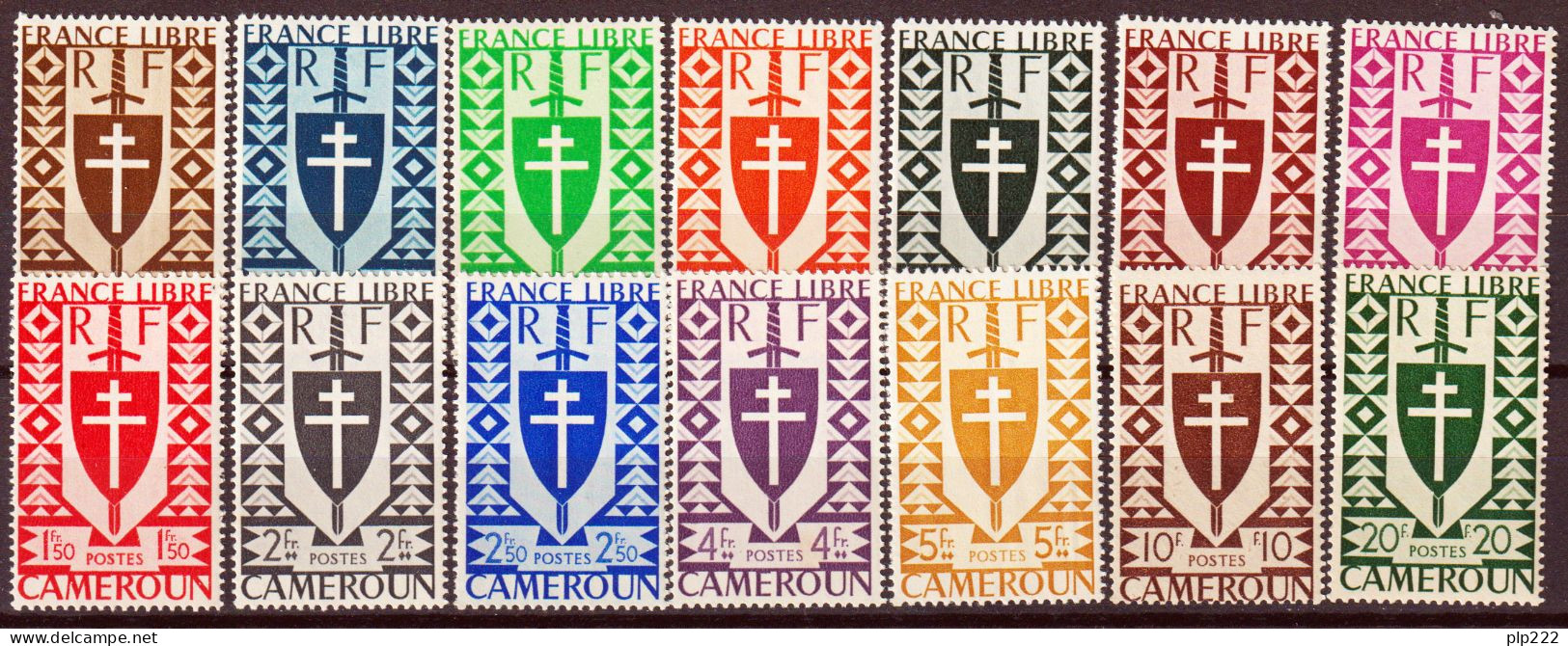 Camerun 1941 Y.T.249/62 **/MNH VF/ F - Unused Stamps