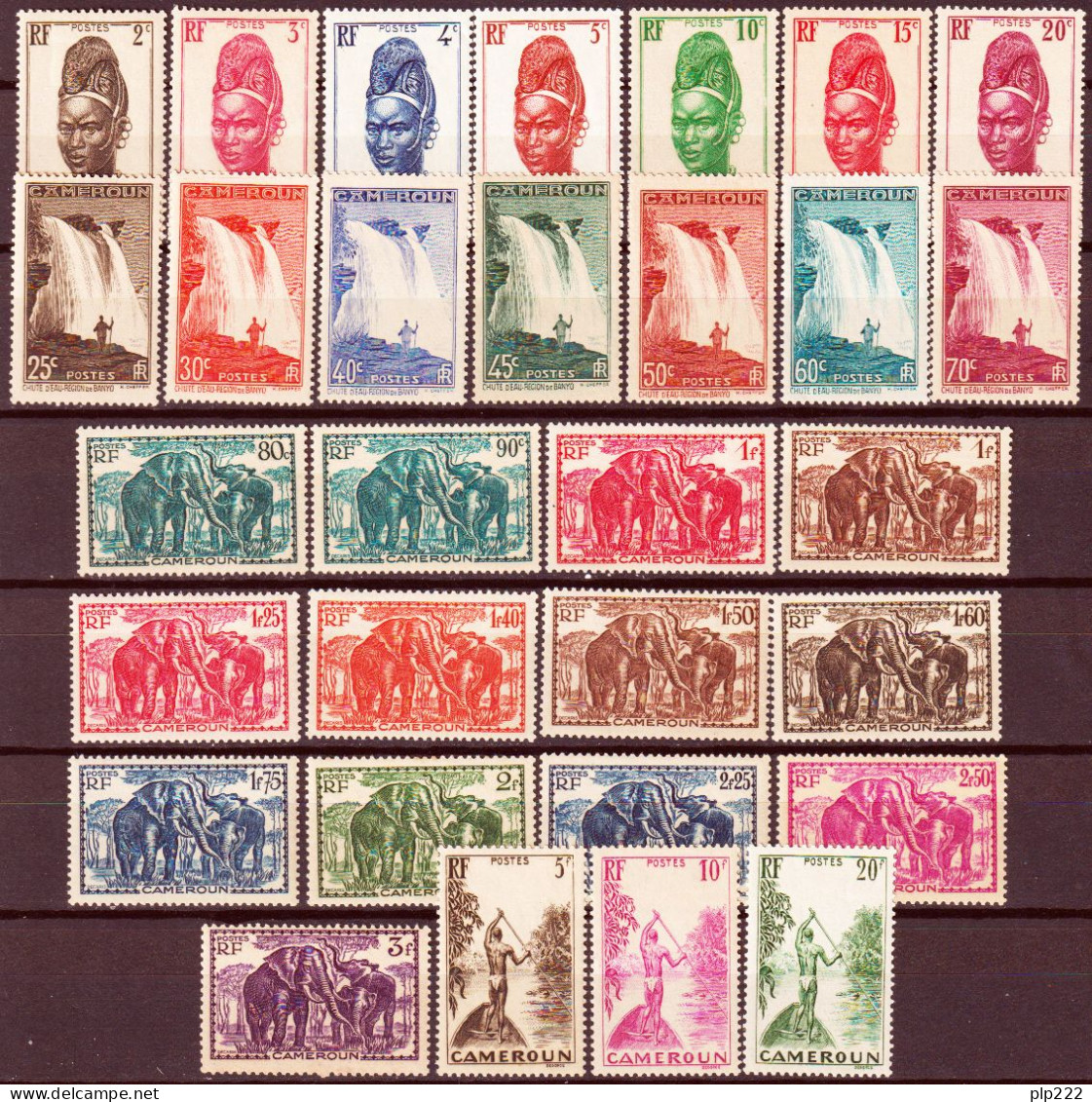 Camerun 1939 Y.T.162/91 */MH VF/ F - Ongebruikt