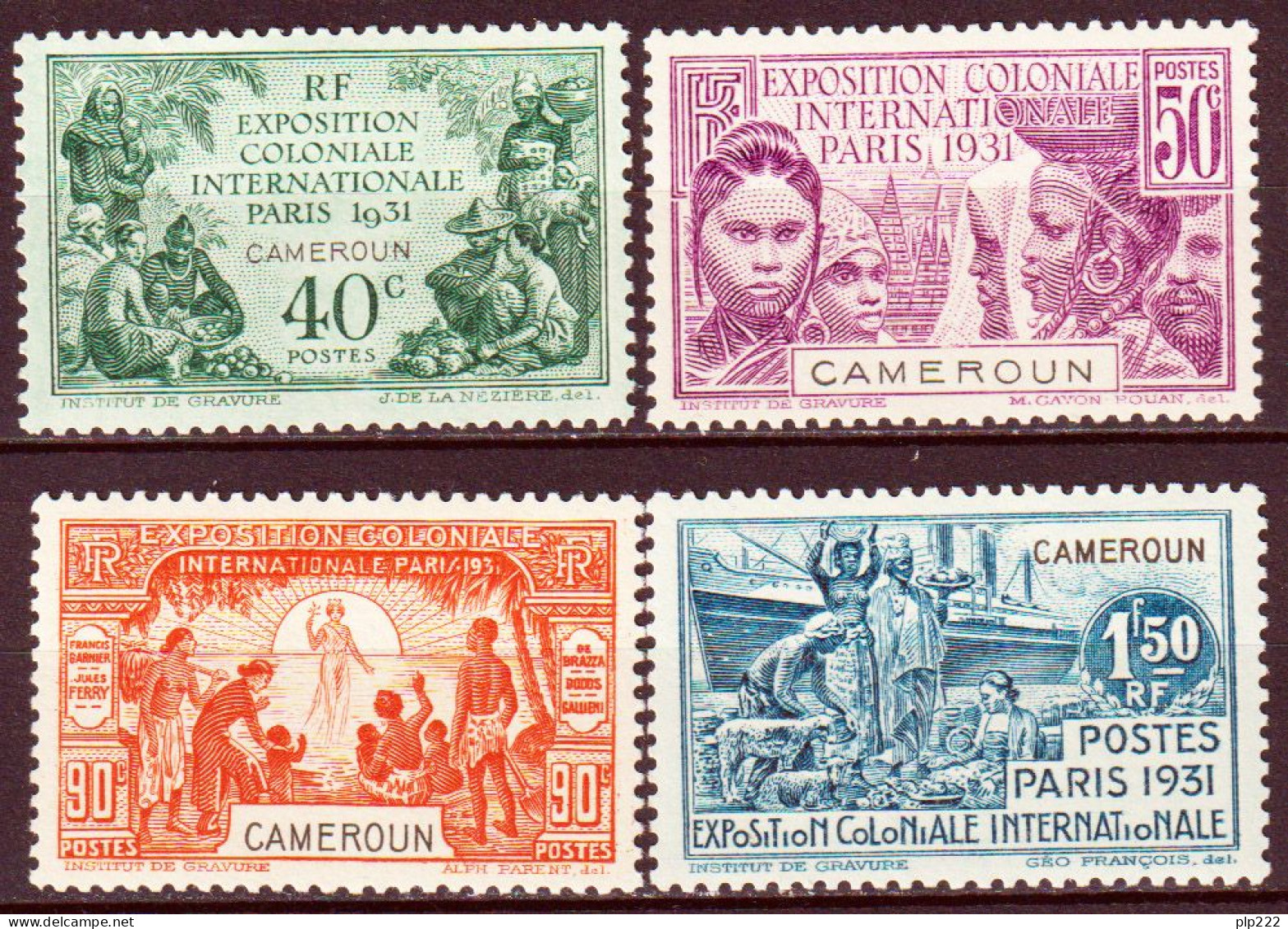 Camerun 1931 Y.T.149/52 */MH VF/ F - Neufs