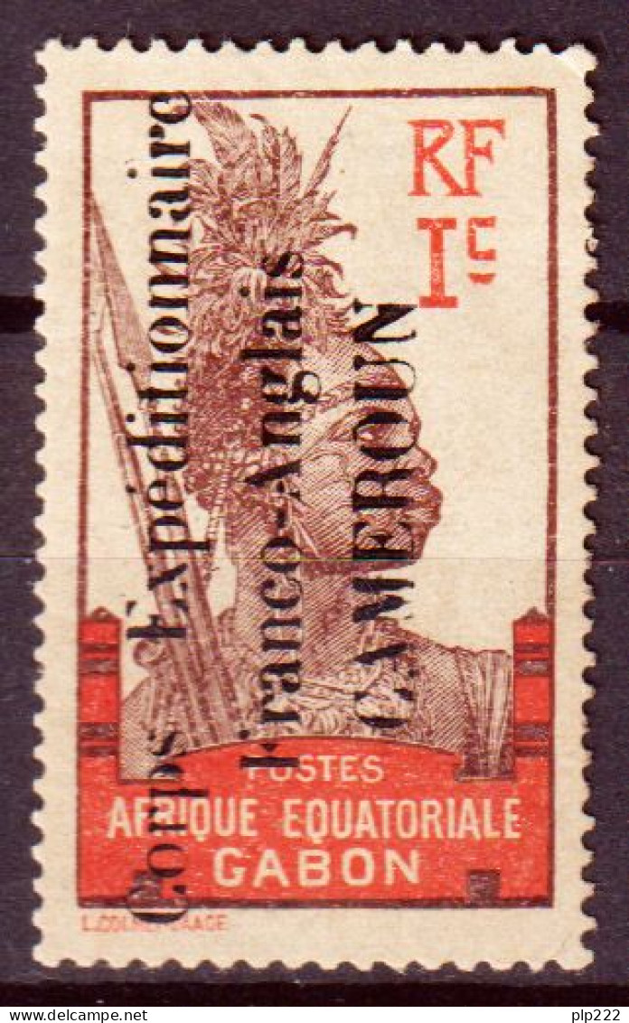 Camerun 1915 Y.T.38 */MH VF/ F - Unused Stamps