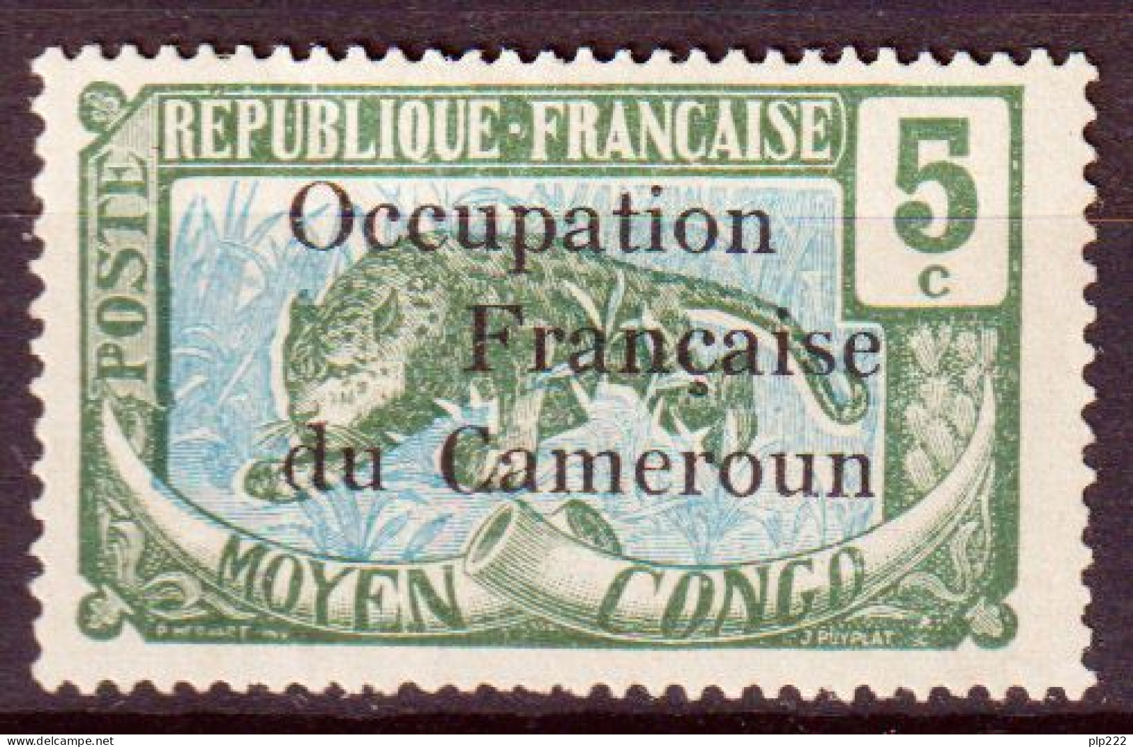 Camerun 1916 Y.T.56 */MH VF/ F - Unused Stamps