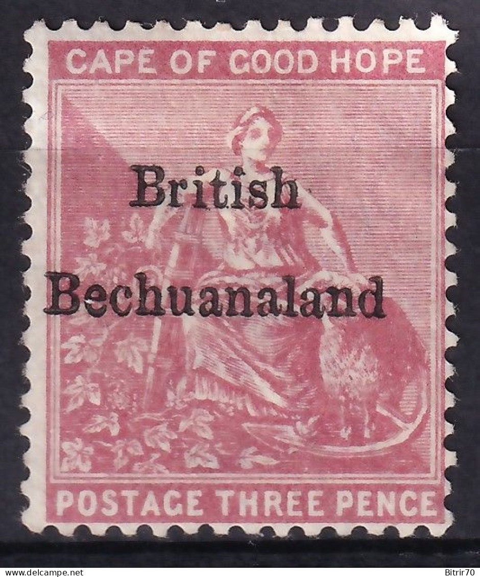 Bechuanaland, 1886-89 Y&T. 8, (*) - 1885-1895 Crown Colony