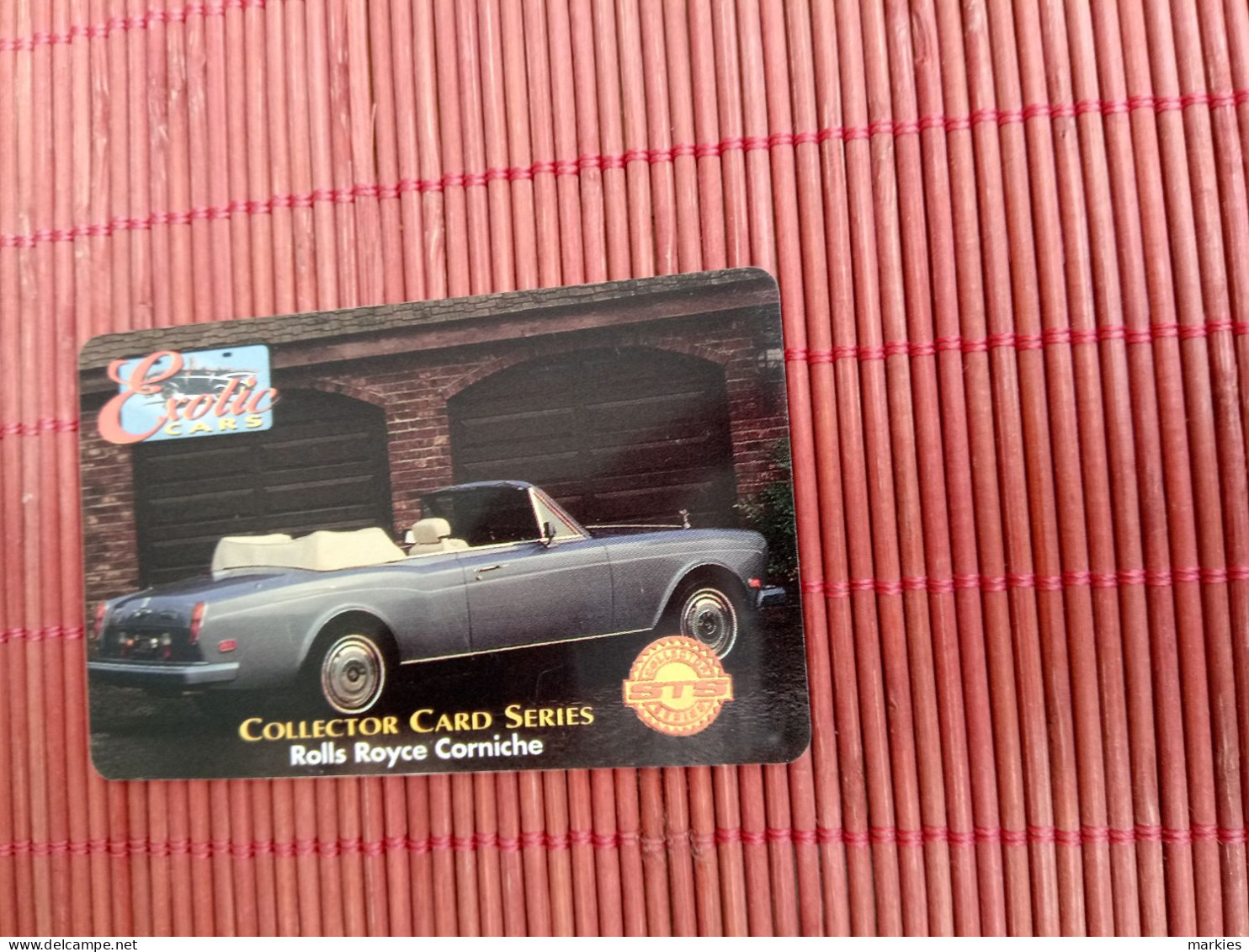 Phonecard Rolls Royce Mint 2 Photos  Rare - Cars