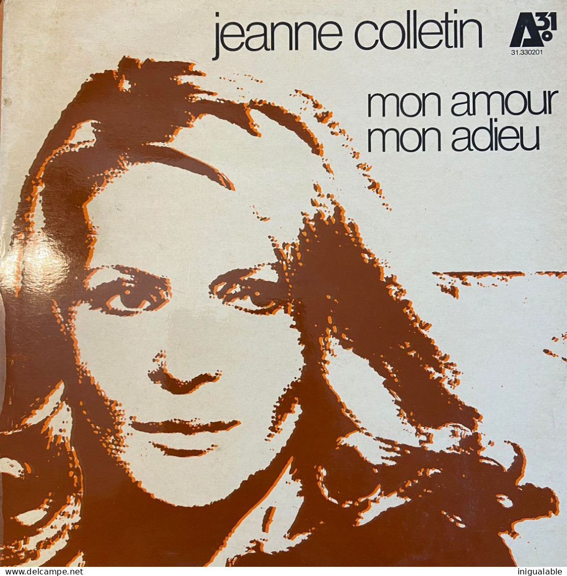 Jeanne Colletin - Mon Amour Mon Adieu (LP, Album) Atelier 31 NM / VG+ - Andere - Franstalig