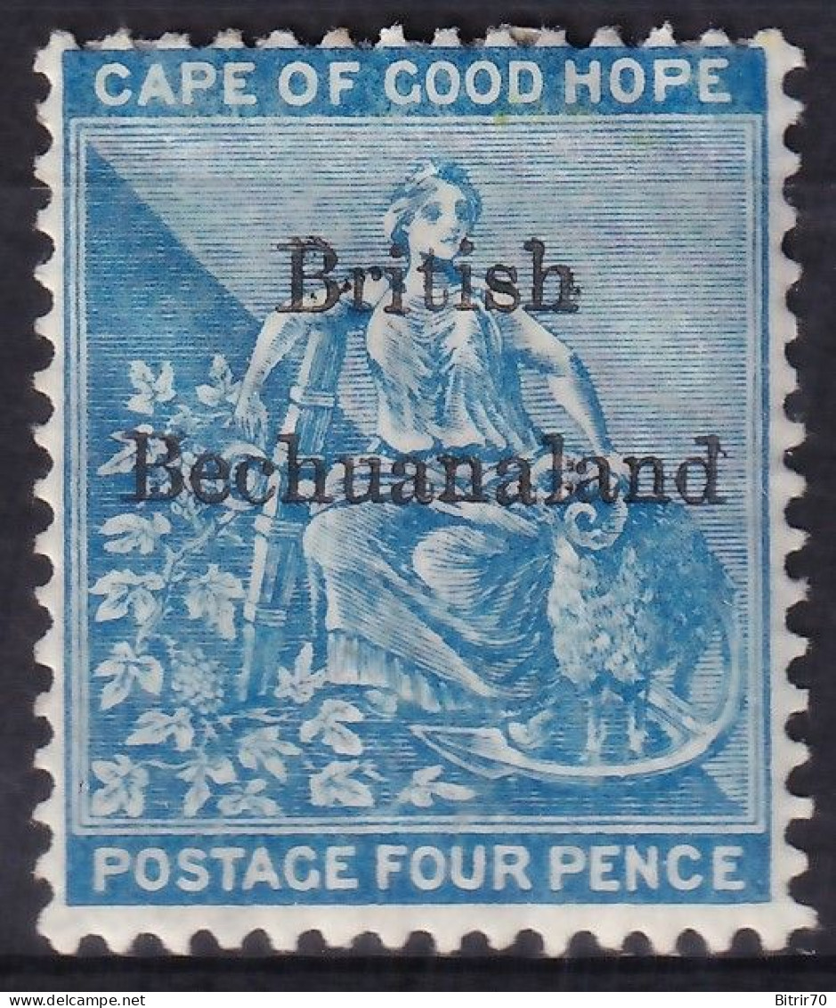 Bechuanaland, 1886-89 Y&T. 9, MH. - 1885-1895 Kronenkolonie