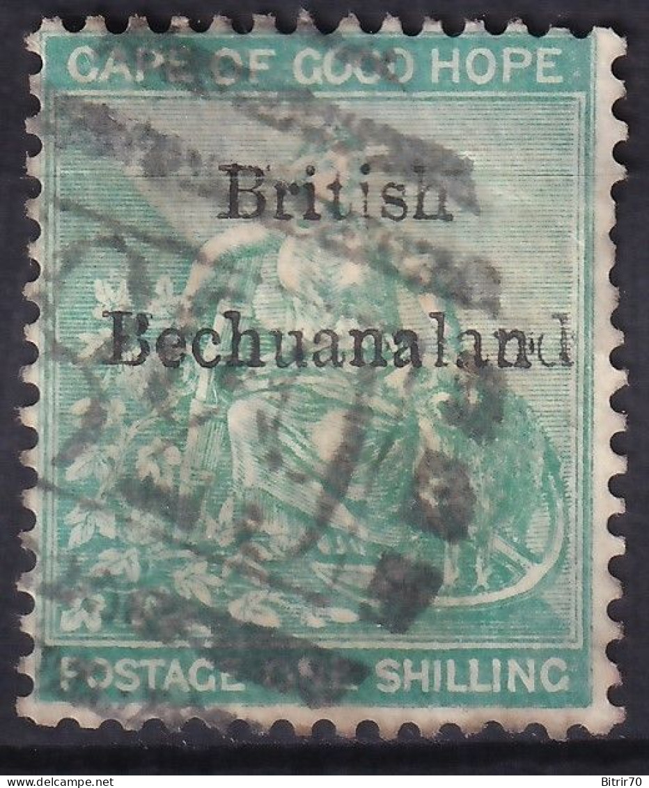 Bechuanaland, 1886-89 Y&T. 6, - 1885-1895 Kronenkolonie