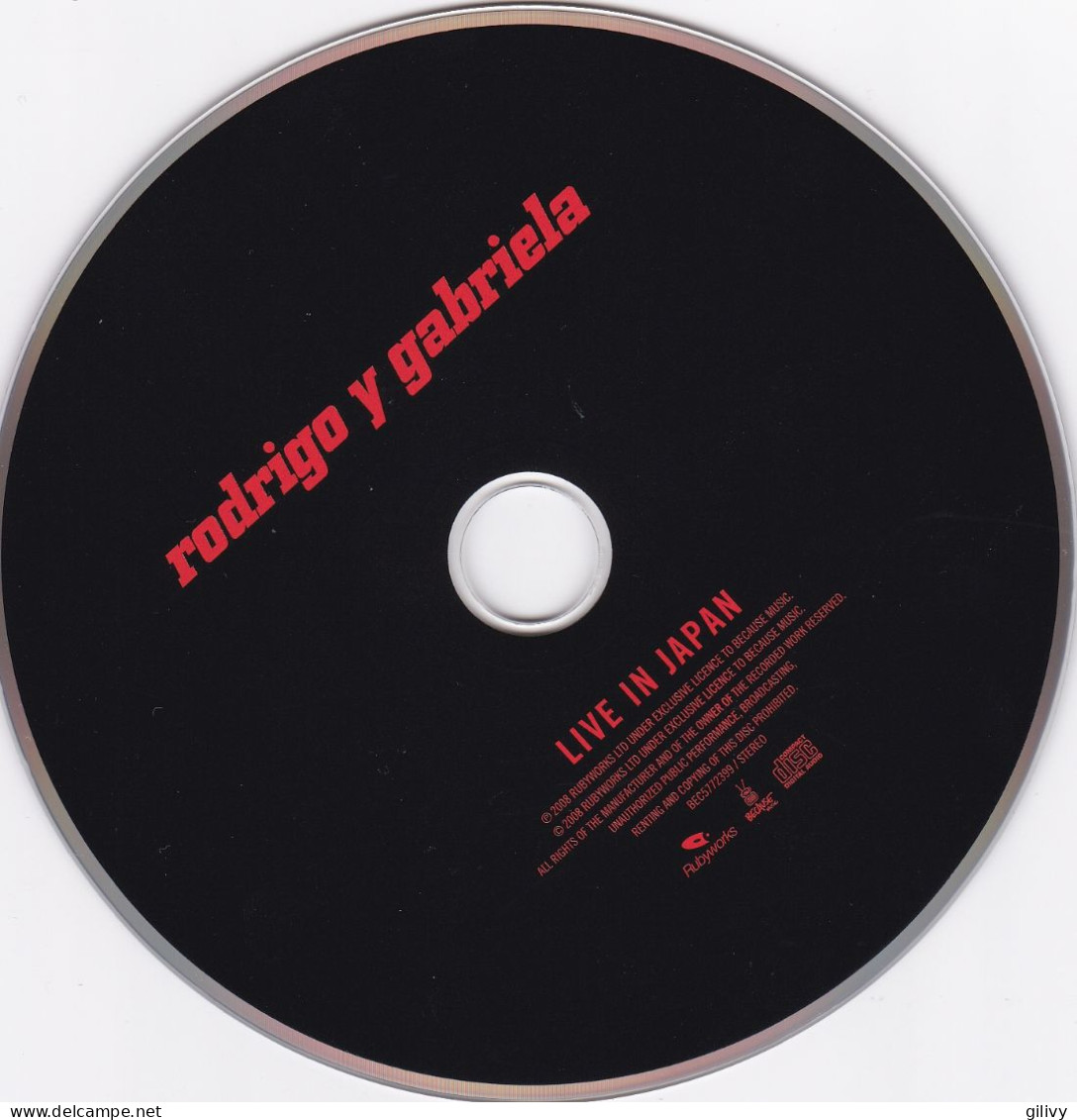 Album CD+ DVD :  RODRIGO Y GABRIELA : " Live In Japan " - Country En Folk