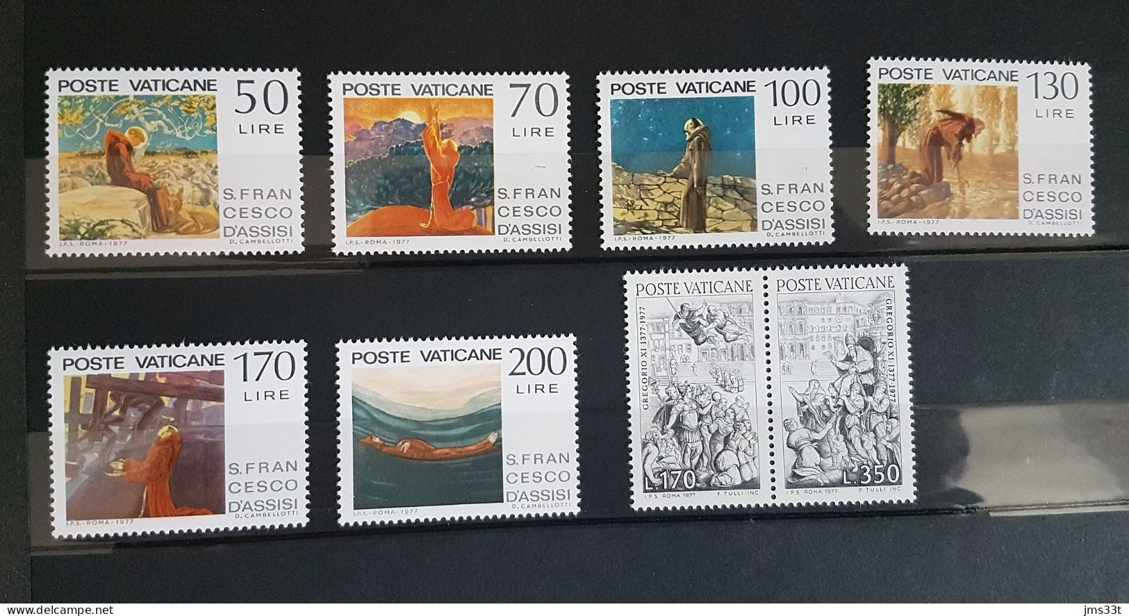 Lot De 8 Timbres Du Vatican - Ongebruikt