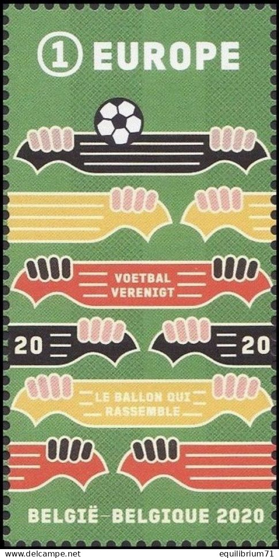 4934** - Le Football Unit / Voetbal Verenigt / Fußball Verbindet / Football Unites - EUROPE - Ungebraucht