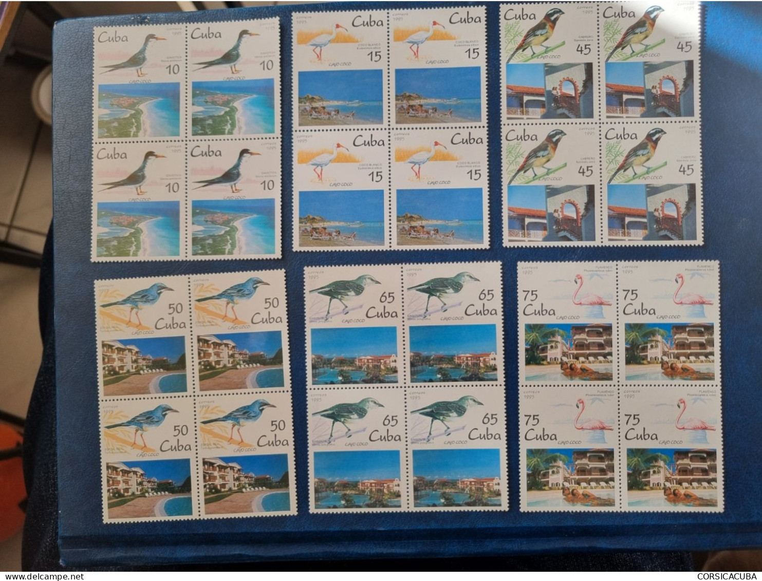 CUBA  NEUF  1995   TURISMO  CAYO  COCO  //  PARFAIT  ETAT  //  1er  CHOIX  // Bloc De 4 - Unused Stamps