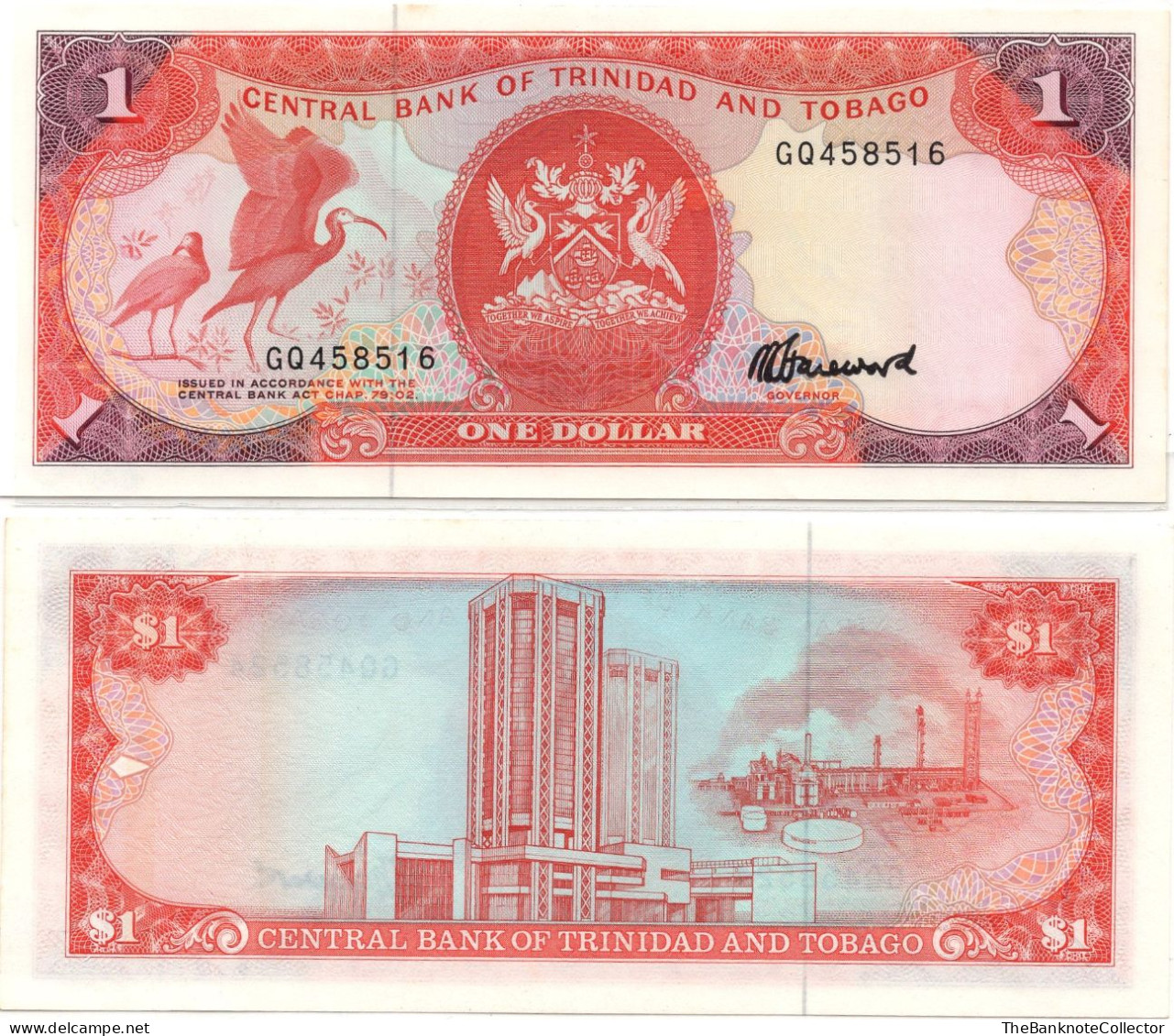 Trinidad And Tobago 1 Dollars ND1985 P-36 UNC - Trinidad & Tobago