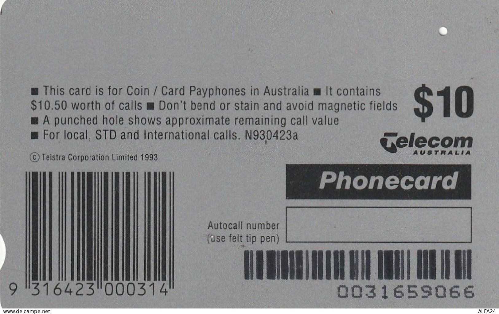 PHONE CARD AUSTRALIA  (CZ484 - Australien