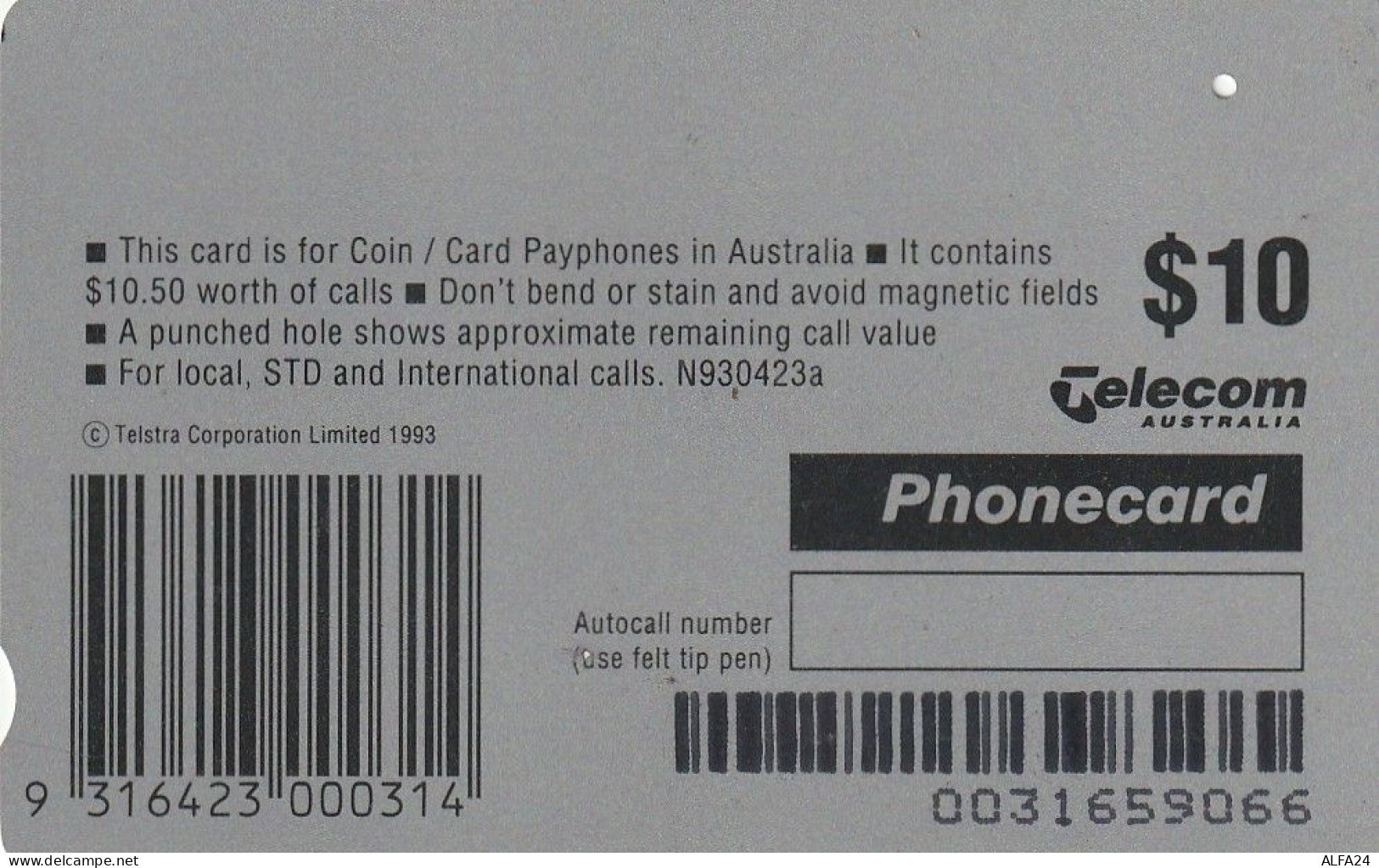 PHONE CARD AUSTRALIA  (CZ484 - Australie